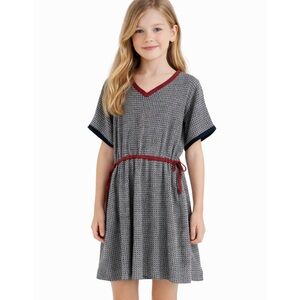 Caramelbaby & Child little girls 100% cotton light knit dress